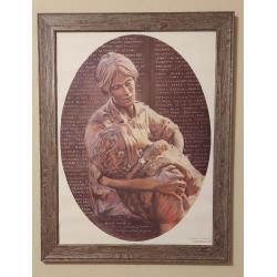 THE PIETA: Commemorative Lithograph Image