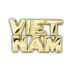 Script Pin: VIET NAM - (Stacked) Gold Image