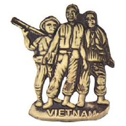 VN Pin: 3 Men Vietnam Image