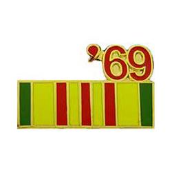 VN Pin: VN Service Pin with Year: 69 Image