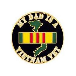 VN Pin: My Dad Is A Vietnam Vet Image