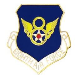 USAF Pin: 8th Air Force (Shield) Image