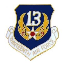 USAF Pin: 13th Air Force (Shield) Image