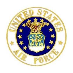 USAF Pin: USAF Emblem Image