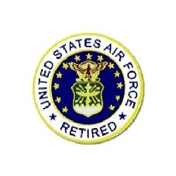 USAF Pin: United States Air Force Retired Image
