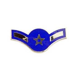Pin: Airman E-2 with Star (Presently) Image