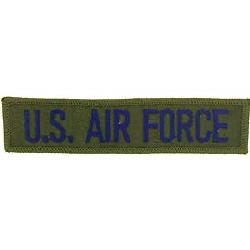 Patches: USAF,TAB (BLU/GRN) Image