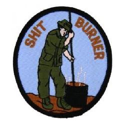Patches: Shit Burner Small Patch (3 inch) Image