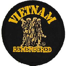 Patches: Vietnam Remembered (Round w/3 Soldiers) Image