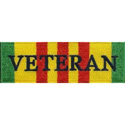 Vietnam Service Ribbon with Veteran in Center Image