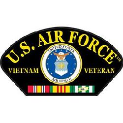 Hat Patch: USAF Vietnam Vet-USAF Insinia Image