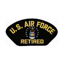 Hat Patch: U.S. Air Force Retired (Old Insignia) Image