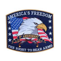 Patches Back: America's Freedom-The Right To Bear Image