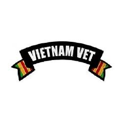 Patches Back: Vietnan Veteran Rocker Back Patch (1 Image