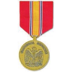 Full Size Medal: National Defense Service Medal Image