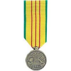 Mini Medals: Vietnam Service Mini Medal Image