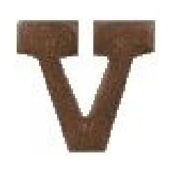 Devises: Bronze Letter "V" Image