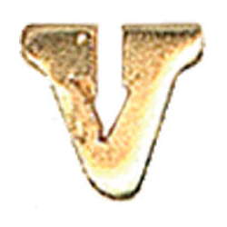 Devises: Gold "V" Image