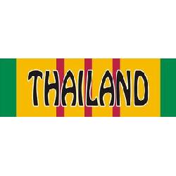Bumper Sticker: Vietnam Service with Thailand 9" Image