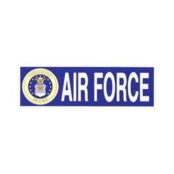 Bumper Stickers: USAF Emblem with AIR FORCE Image