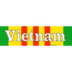 Bumper Stickers: Vietnam Service with Vietnam Image