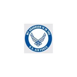 Decal: My Grandson is in the US Air Force Image