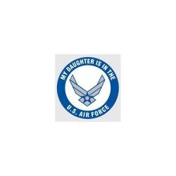 Decal: My Daughter is in the US Air Force Image