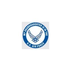 Decal: My Granddaughter is in the US Air Force Image