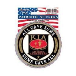 Decal: KIA-All Gave Some/Some Gave All Image