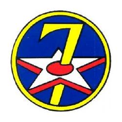 Window Stickers: 7th Air Force Image