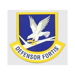Window Stickers: Defensor Fortis Large Image