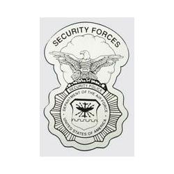 Window Stickers: U. S. Air Force Security Forces Image