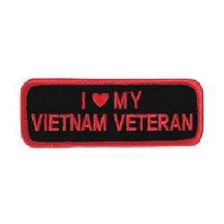 Patches: I Love My Vietnam Veteran Patch Image