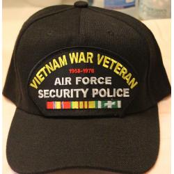Ball Cap: Vietnam War Veteran_Air Force Security Image