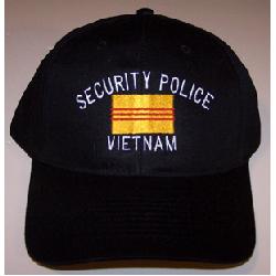 Ball Cap: Security Police Vietnam Image