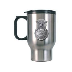 Mug: Stainless Steel Coffee Travel Mug w/SP Shield Image