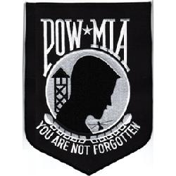 Patches: POW/MIA (You are Not Forgotten) 2 1/2" Image