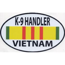 Decal: K-9 Handler - Vietnam Image