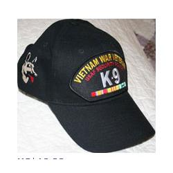 Ball Cap: K-9 Hat includes Dog Image on Side Image
